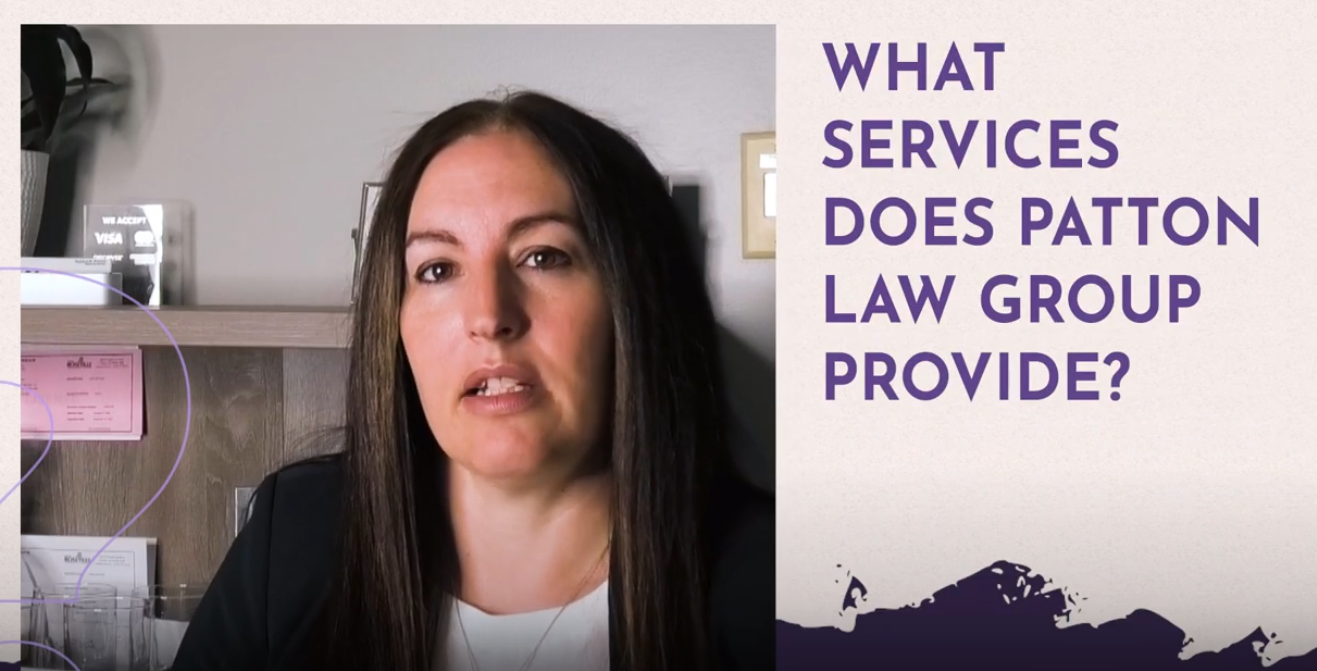 What Services Does Patton Law Provide